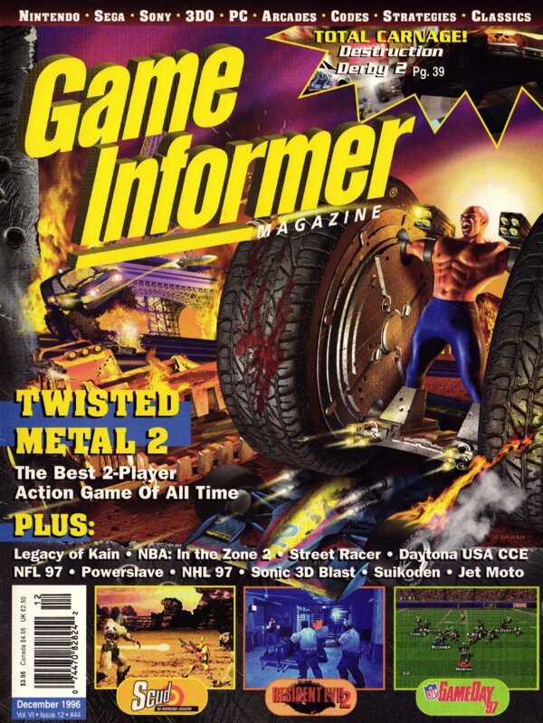 Game Informer Issue 44 (December 1996) cover